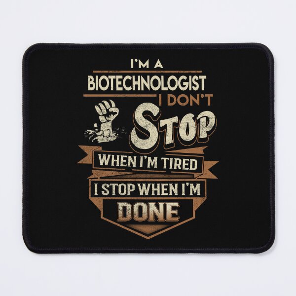Item preview, Biotechnologist T Shirt - I Stop When Done Job Gift Item Tee designed and sold by natalinedk.