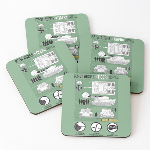 Item preview, Detailed infographic of PZ-VI Tiger (green) designed and sold by FAawRay.