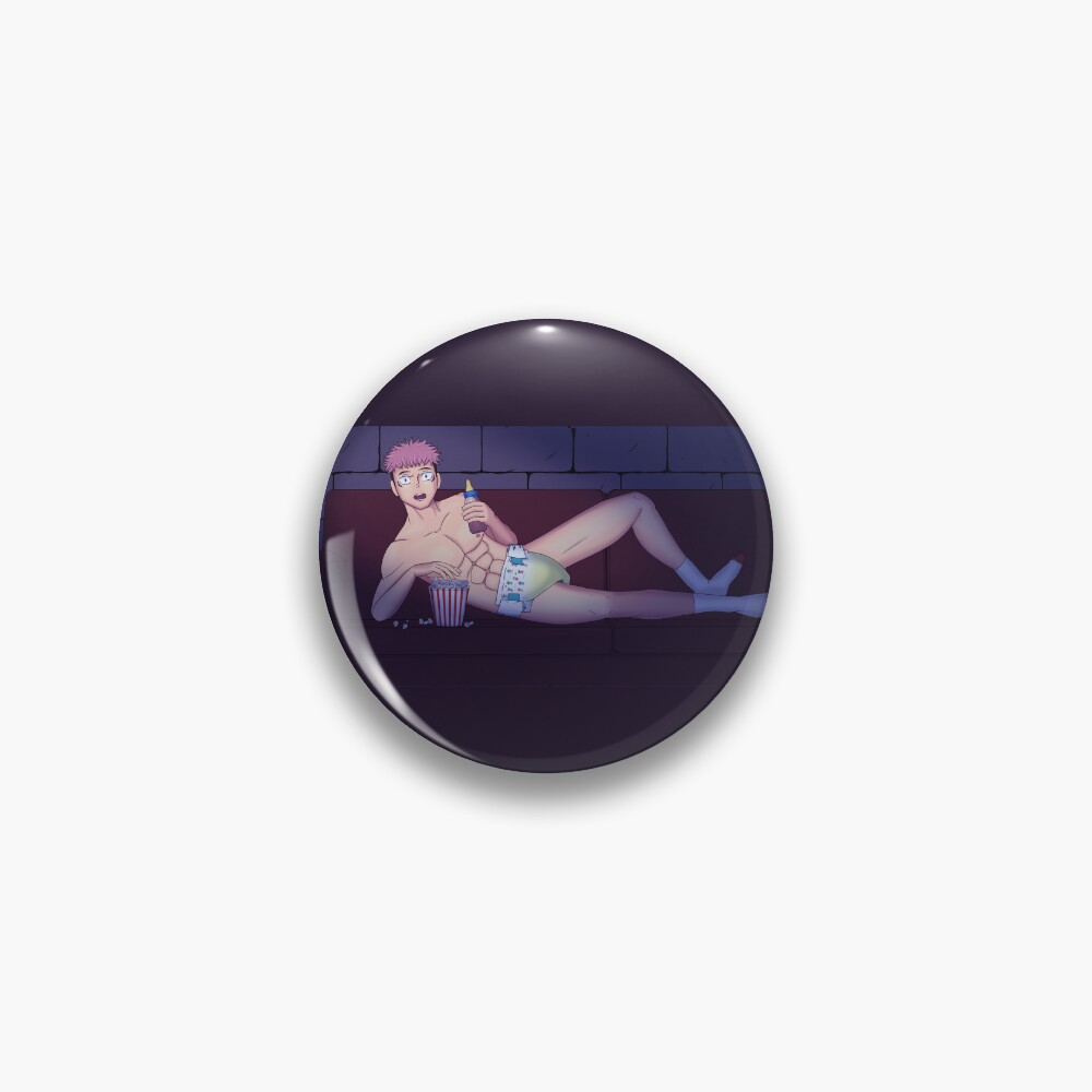 Button for Sale mit abdl anime boy #1 - Filmabend (nass) von  daddysworkshop | Redbubble