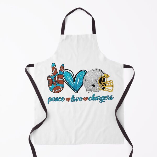 Item preview, Peace Love Chargers - Football Team designed and sold by TheBabySitters.