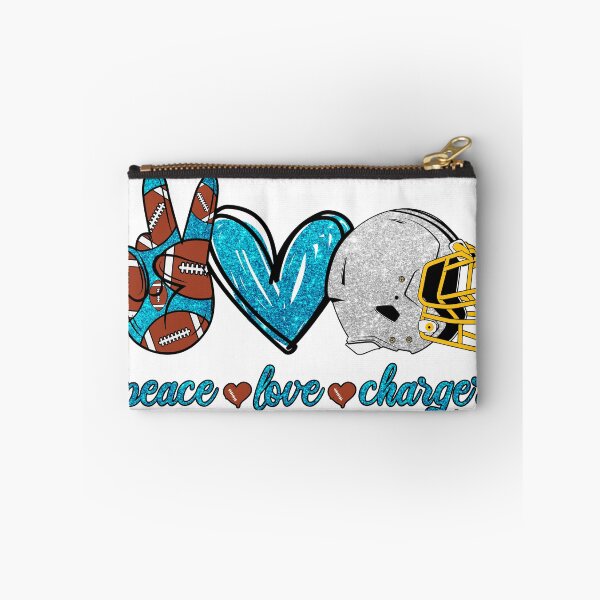 Item preview, Peace Love Chargers - Football Team designed and sold by TheBabySitters.