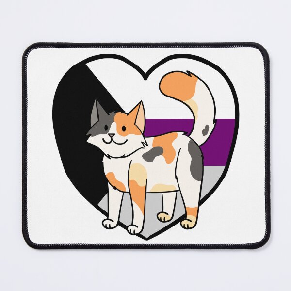 Item preview, LGBTQ Demisexual Pride Calico Cat designed and sold by Ambercat993.