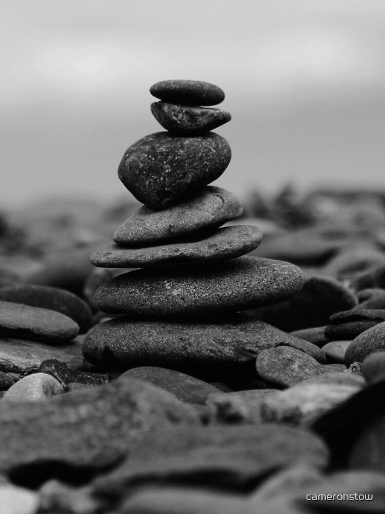 Thumbnail 5 of 5, iPhone Case, Stacked Rocks designed and sold by cameronstow.