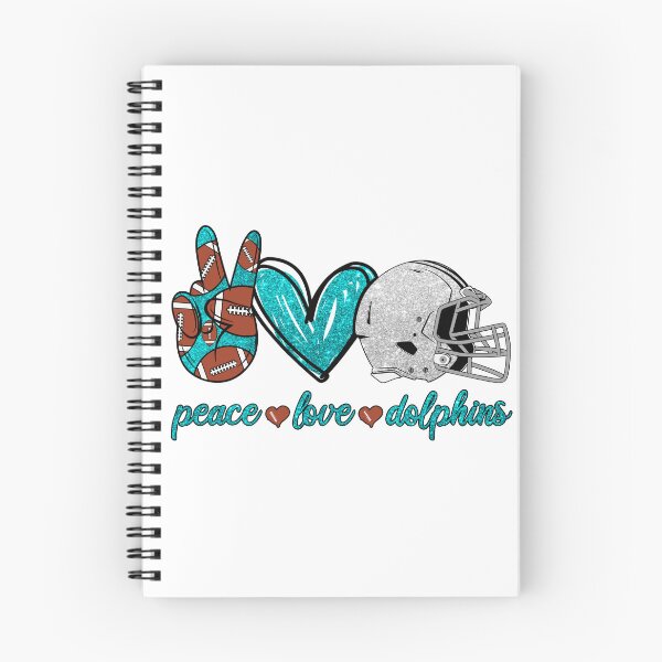 Item preview, Peace Love Dolphins - Football Team designed and sold by TheBabySitters.