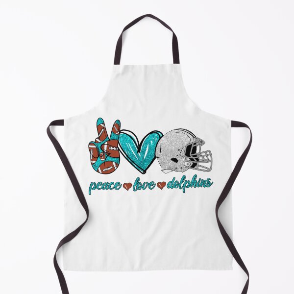 Item preview, Peace Love Dolphins - Football Team designed and sold by TheBabySitters.