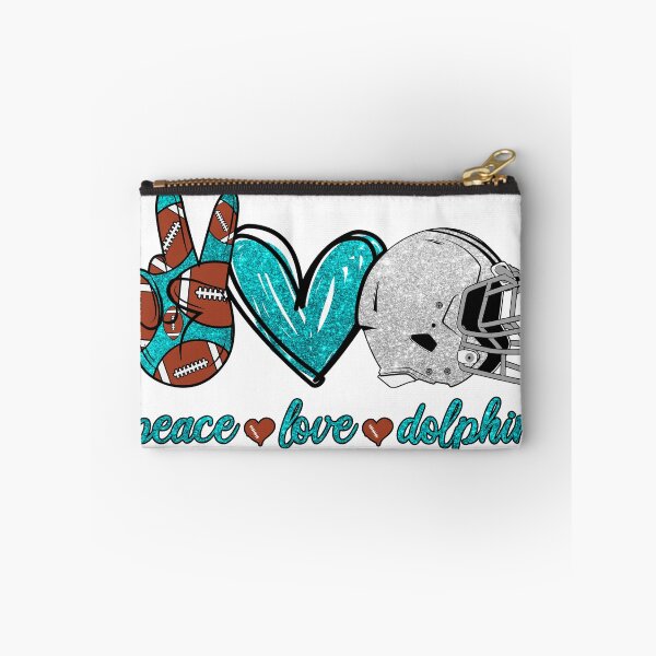 Item preview, Peace Love Dolphins - Football Team designed and sold by TheBabySitters.