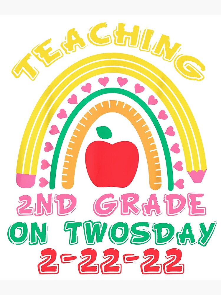 Teaching 2nd Grade On Twosday 22nd February 2022 2 22 22 Poster For