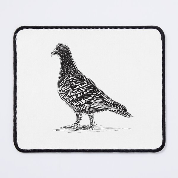 Item preview, Pigeon Bird Linocut designed and sold by Adam Regester.