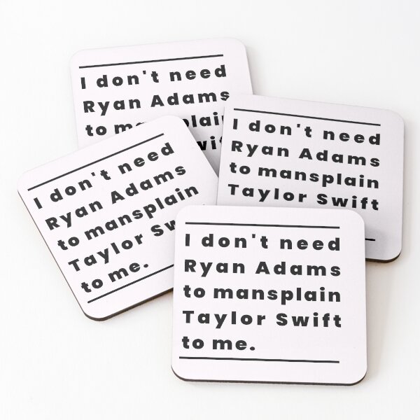 Item preview, I dont need Ryan Adams to mansplain Taylor Swift to me - black  designed and sold by thejesssweetman.