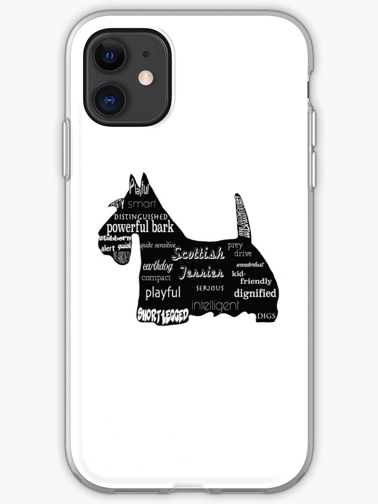 Scottie Dog 'Poppies' iphone 11 case Scottie Dog 'Poppies' iphone 11 case