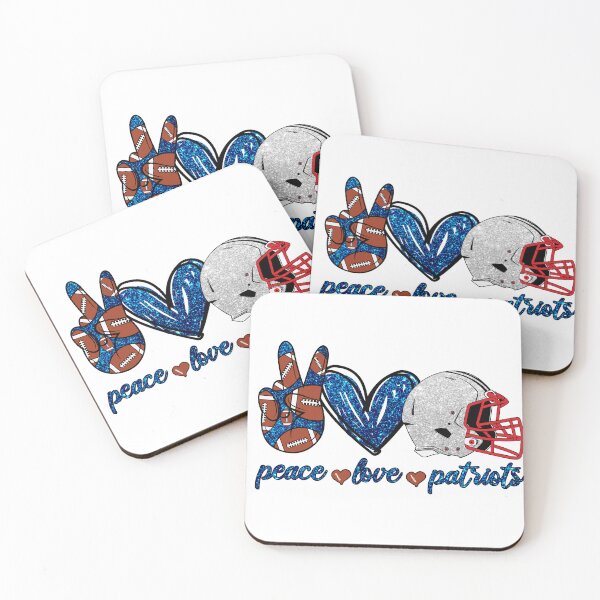 Item preview, Peace Love Patriots - Football Team designed and sold by TheBabySitters.