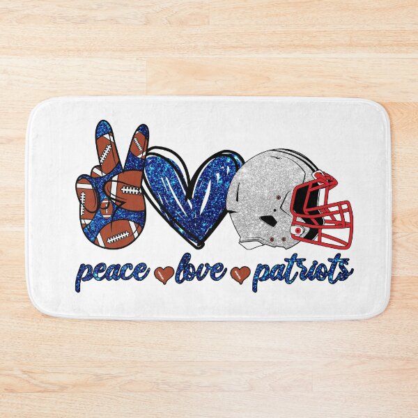 Item preview, Peace Love Patriots - Football Team designed and sold by TheBabySitters.
