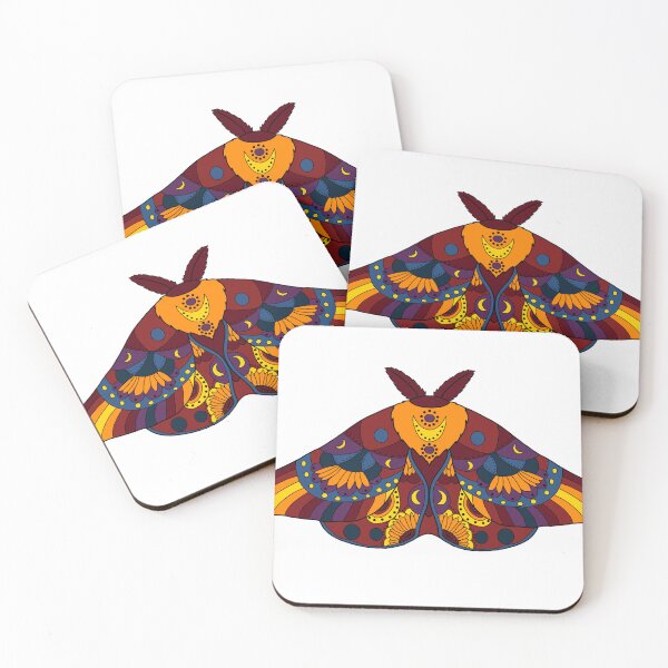 Item preview, Fall colored moth designed and sold by zafirastarlight.