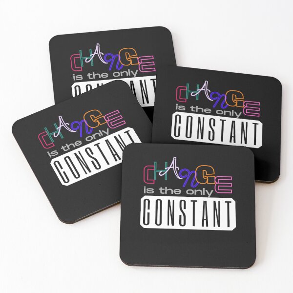 Item preview, change is  the only constant designed and sold by QuirkyTease.