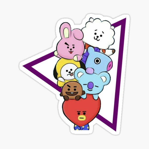 Bt21 Characters Gifts Merchandise Redbubble