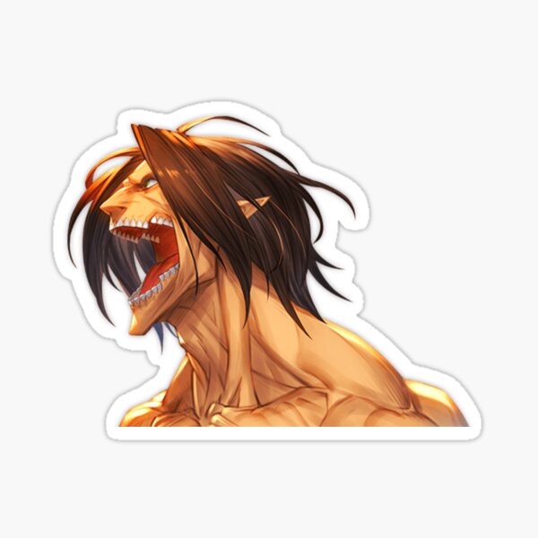 "wall titan mur funny girl " Sticker for Sale by Emilyshop9 | Redbubble