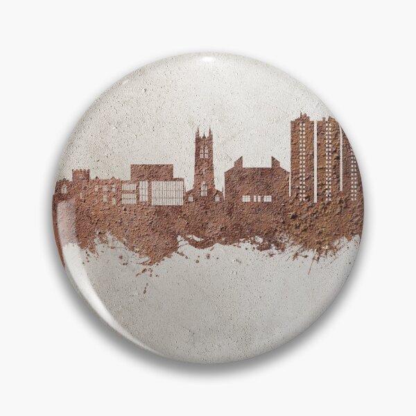 Aperçu de l'œuvre Scunthorpe England Skyline créée et vendue par ArtPrints.