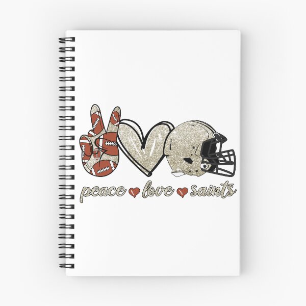 Item preview, Peace Love Saints - Football Team designed and sold by TheBabySitters.