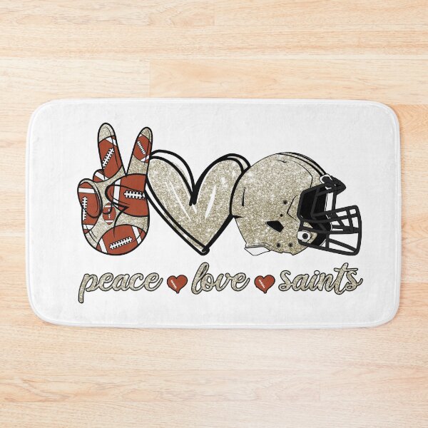 Item preview, Peace Love Saints - Football Team designed and sold by TheBabySitters.