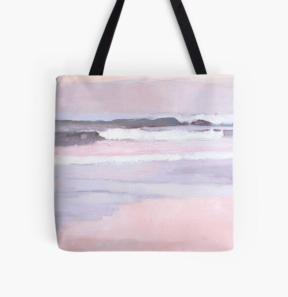 Breakwater Surf All Over Print Tote Bag