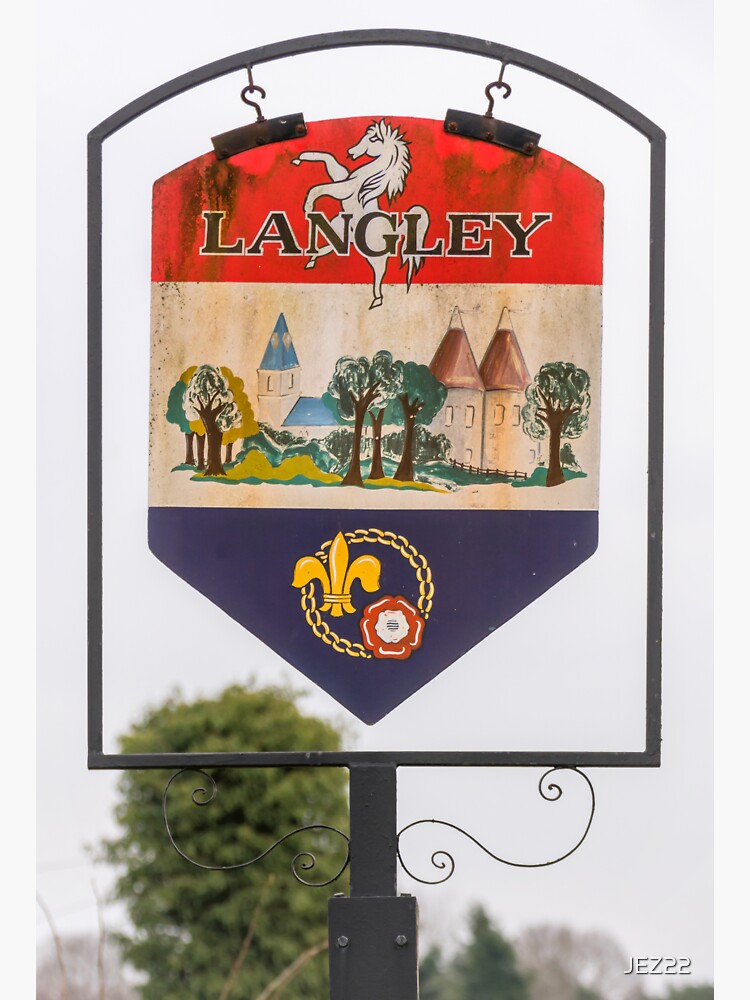 "Langley" Sticker for Sale by JEZ22 Redbubble