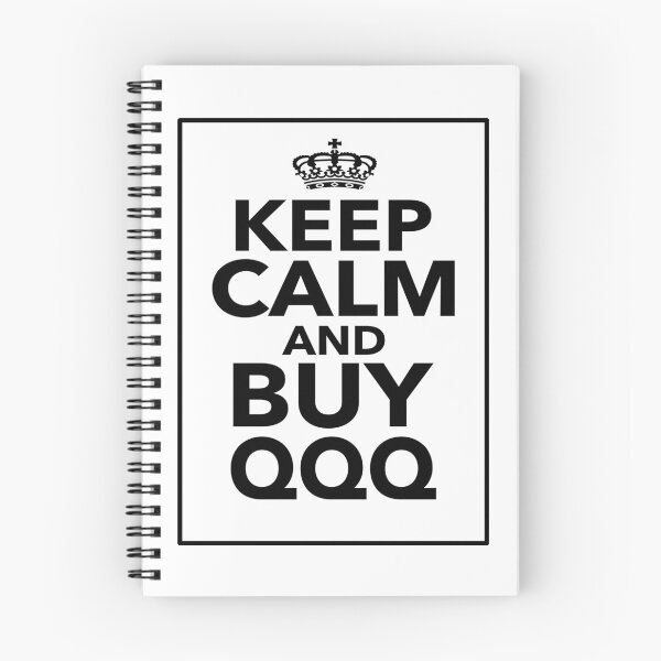 Item preview, Keep Calm And Buy QQQ Quote  designed and sold by JooArtPrints  ★★★★★.