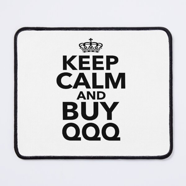 Item preview, Keep Calm And Buy QQQ Quote  designed and sold by JooArtPrints  ★★★★★.