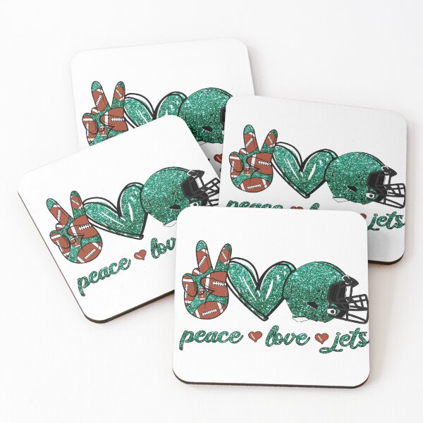 Item preview, Peace Love Jets - Football Team designed and sold by TheBabySitters.