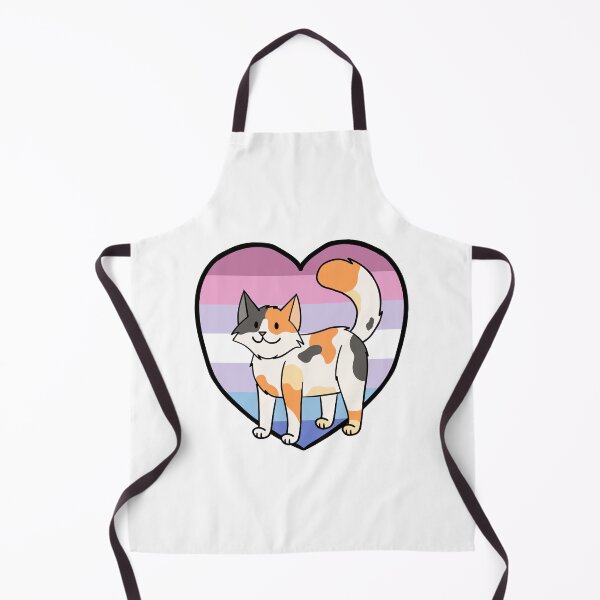 Item preview, LGBTQ Bigender Pride Calico Cat designed and sold by Ambercat993.