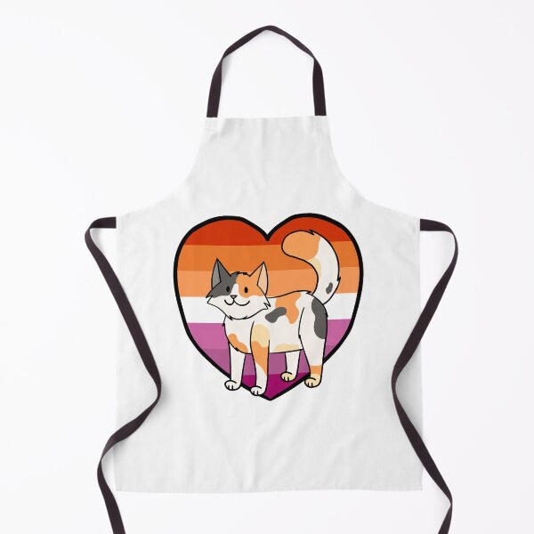 Item preview, LGBTQ Lesbian Pride Calico Cat designed and sold by Ambercat993.