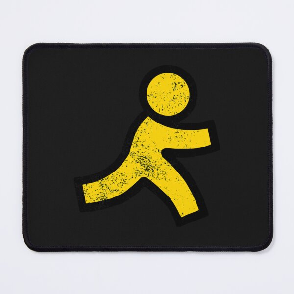 Item preview, AOL Instant Messenger Distressed Logo - Defunct Messaging App - Only 90s Kids Remember - AIM - Forev designed and sold by AnkeThor.