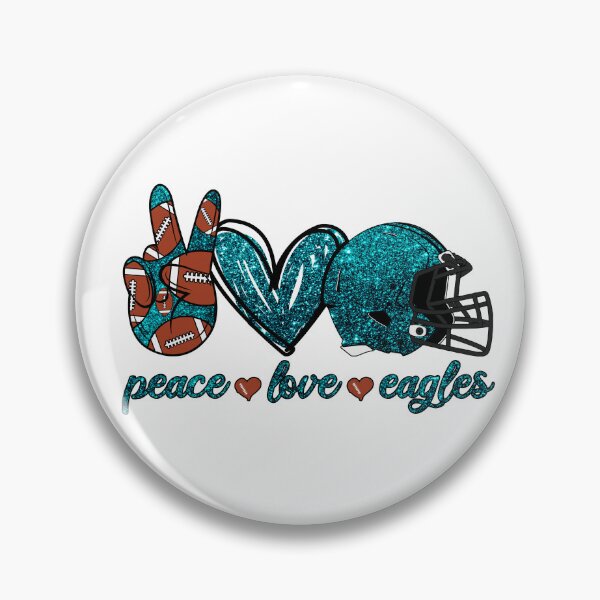 Item preview, Peace Love Eagles - Football Team designed and sold by TheBabySitters.