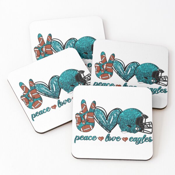 Item preview, Peace Love Eagles - Football Team designed and sold by TheBabySitters.