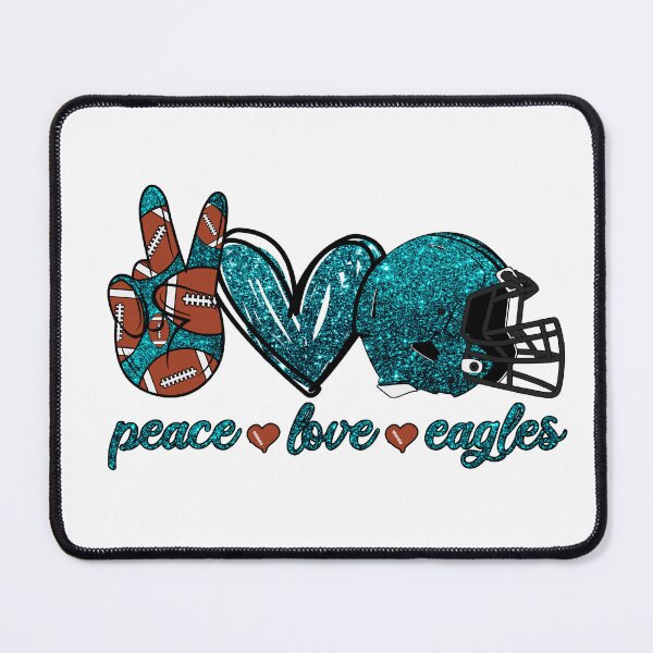 Item preview, Peace Love Eagles - Football Team designed and sold by TheBabySitters.