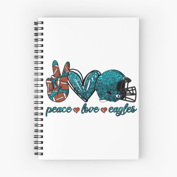 Item preview, Peace Love Eagles - Football Team designed and sold by TheBabySitters.
