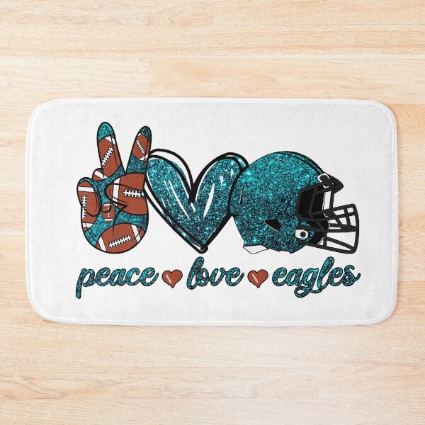 Item preview, Peace Love Eagles - Football Team designed and sold by TheBabySitters.
