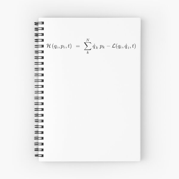 Item preview, hamiltonian formula, physics and science designed and sold by NoetherSym.