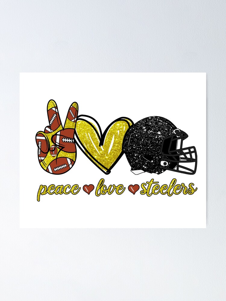 NFL Pittsburgh Steelers - Helmet 16 Wall Poster with Magnetic