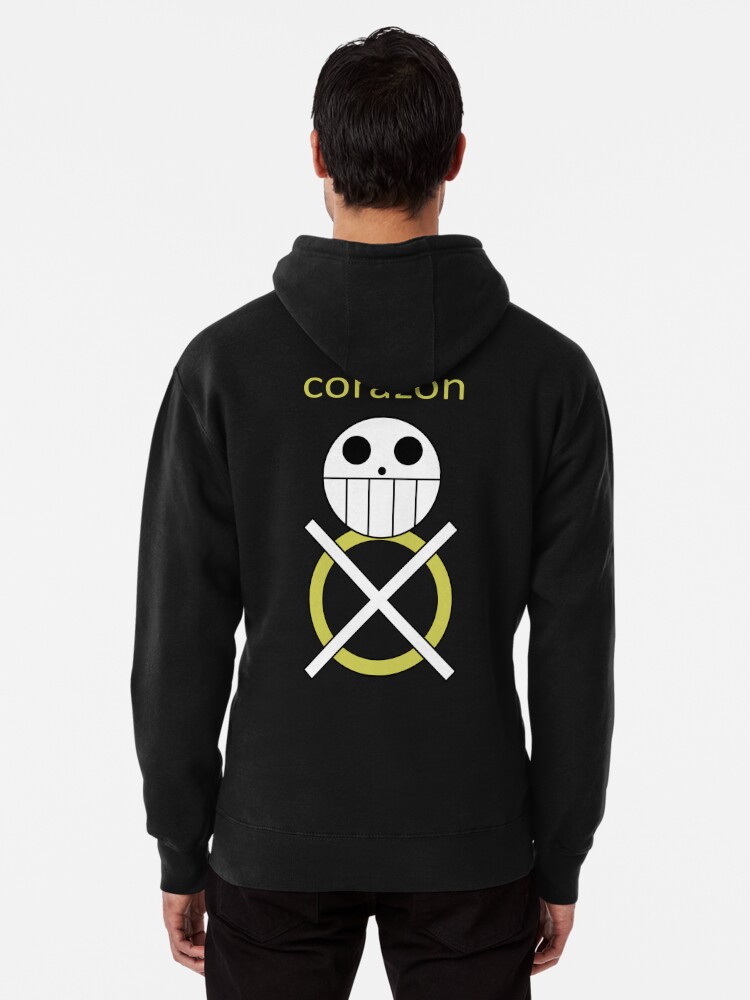 Trafalgar law corazon on sale hoodie