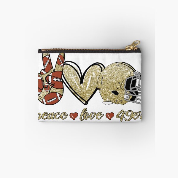 Item preview, Peace Love 49ers - Football Team designed and sold by TheBabySitters.