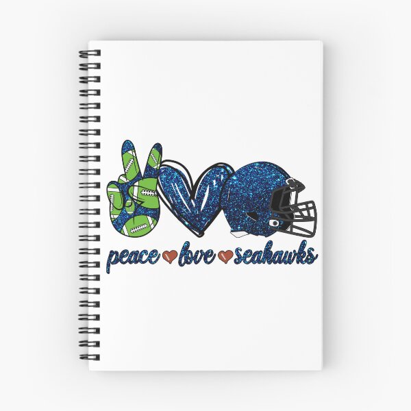 Item preview, Peace Love Seahawks - Football Team designed and sold by TheBabySitters.