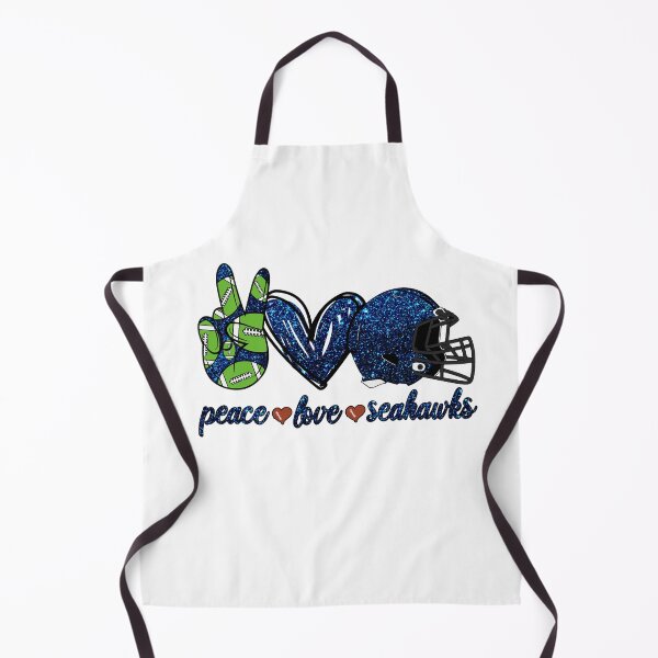 Item preview, Peace Love Seahawks - Football Team designed and sold by TheBabySitters.