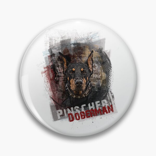 Item preview, dobermann head designed and sold by ranker666.
