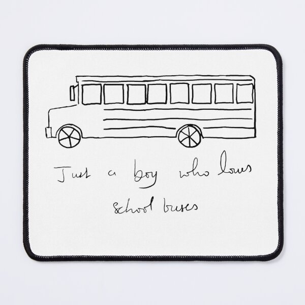 Item preview, Just A Boy Who loves School Buses designed and sold by keyword1.
