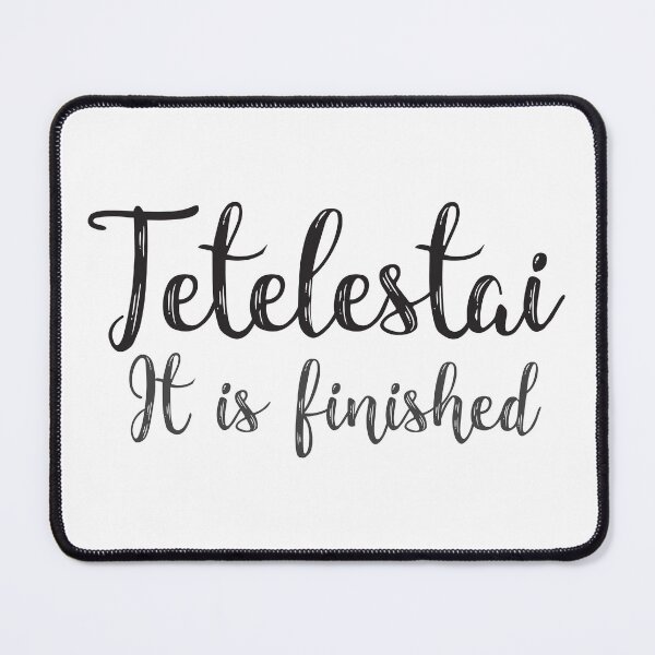 Item preview, Tetelestai designed and sold by plushism.