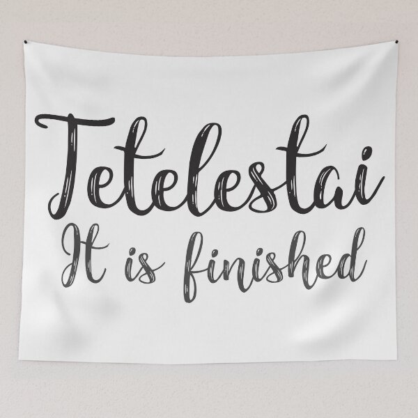 Item preview, Tetelestai designed and sold by plushism.