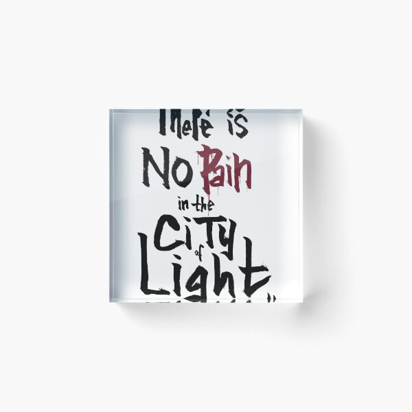 Item preview, No pain in the city of light designed and sold by ArryDesign.