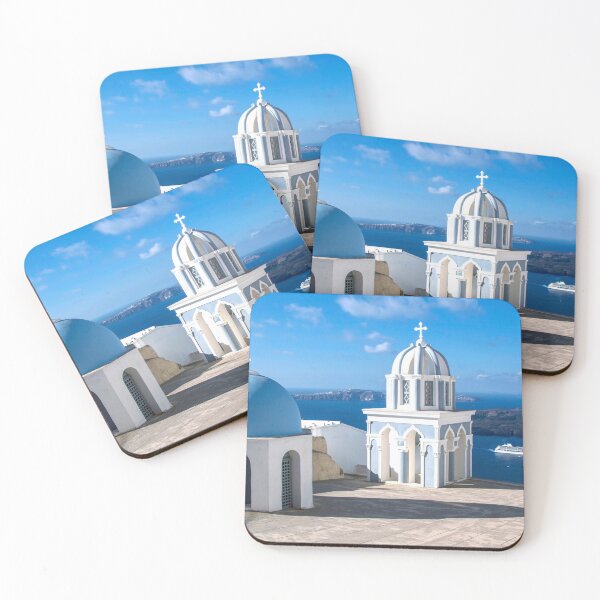 Item preview, Church in Santorini designed and sold by Sasas Photography.