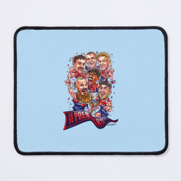 Item preview, Melbourne Demons 2021 Premiership - Unique Artwork - Gawn, Petracca, Lever, Pickett and Oliver Class designed and sold by HakoomOule.