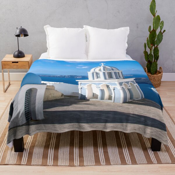 Item preview, Church in Santorini designed and sold by Sasas Photography.